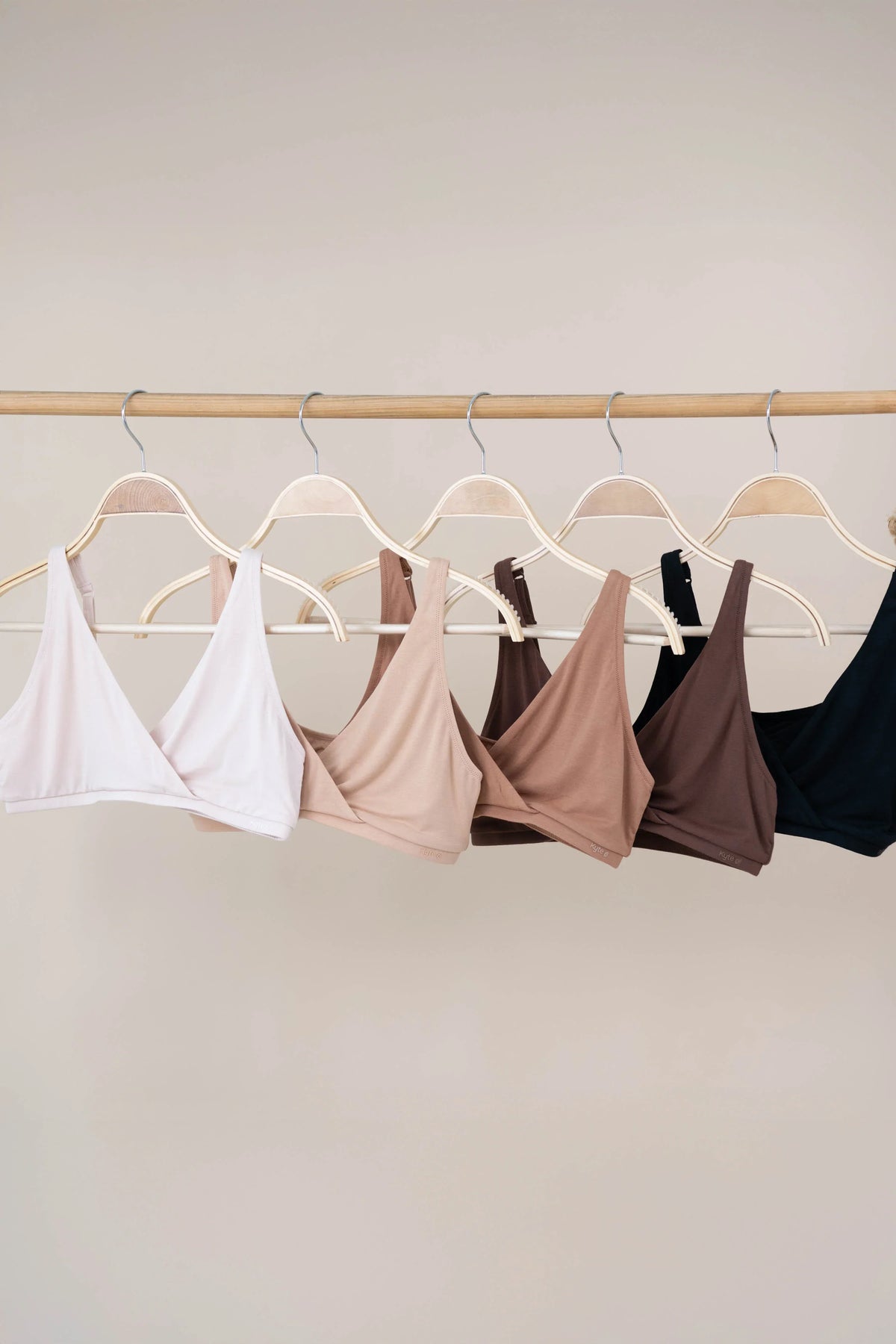 Women's Cross Front Bralette in Blonde