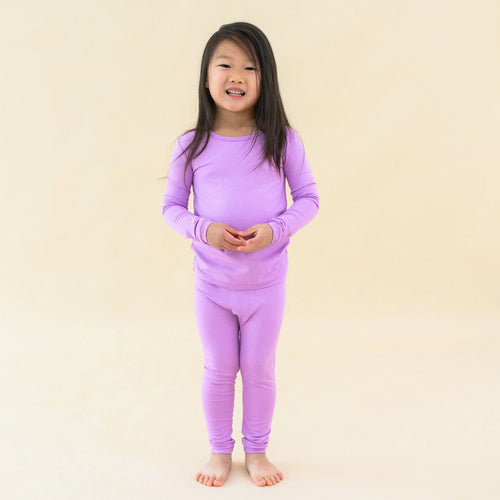 Long Sleeve Pajamas in Poi