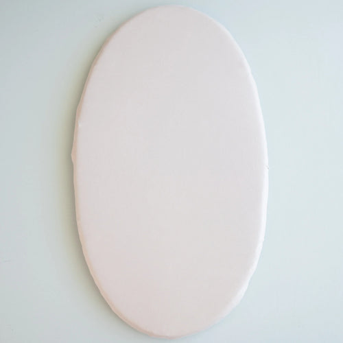 Oval Bassinet Sheet in Oat