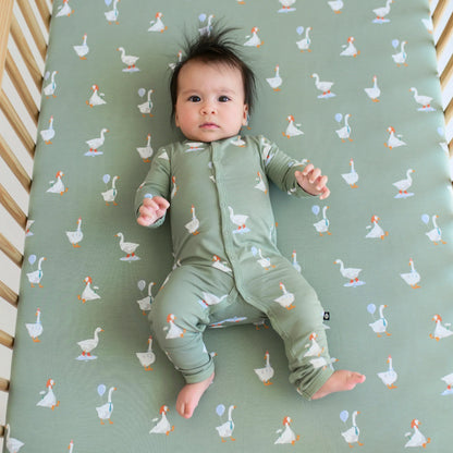 Romper in Silly Goose