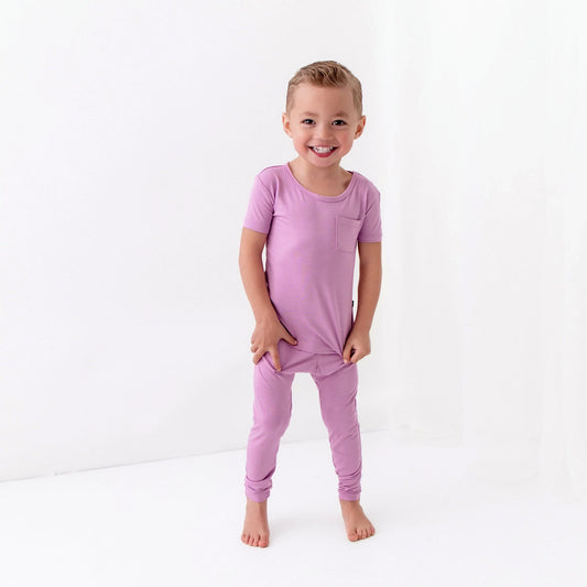 Short Sleeve with Pants Pajamas in Poi