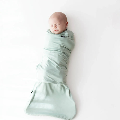 Sleep Bag Swaddler in Sage 0.5
