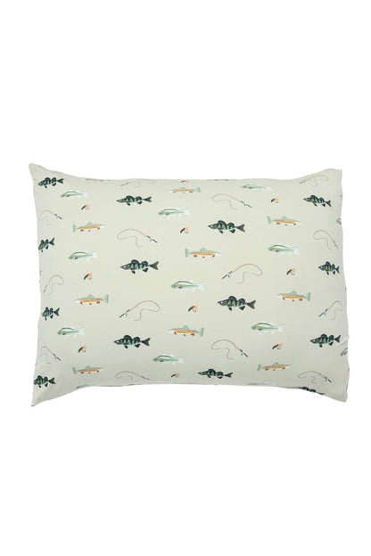 Standard Pillowcase in Fishing