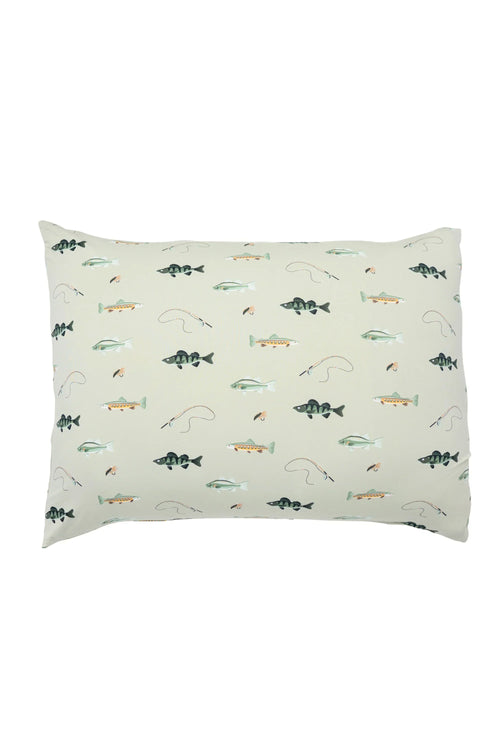 Standard Pillowcase in Fishing