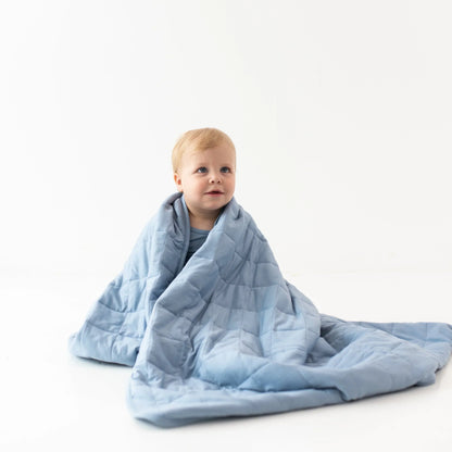 Toddler Blanket in Slate 2.5