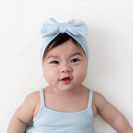 Bow Headwrap in Breeze