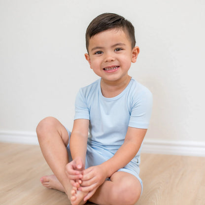 Short Sleeve Pajamas in Breeze
