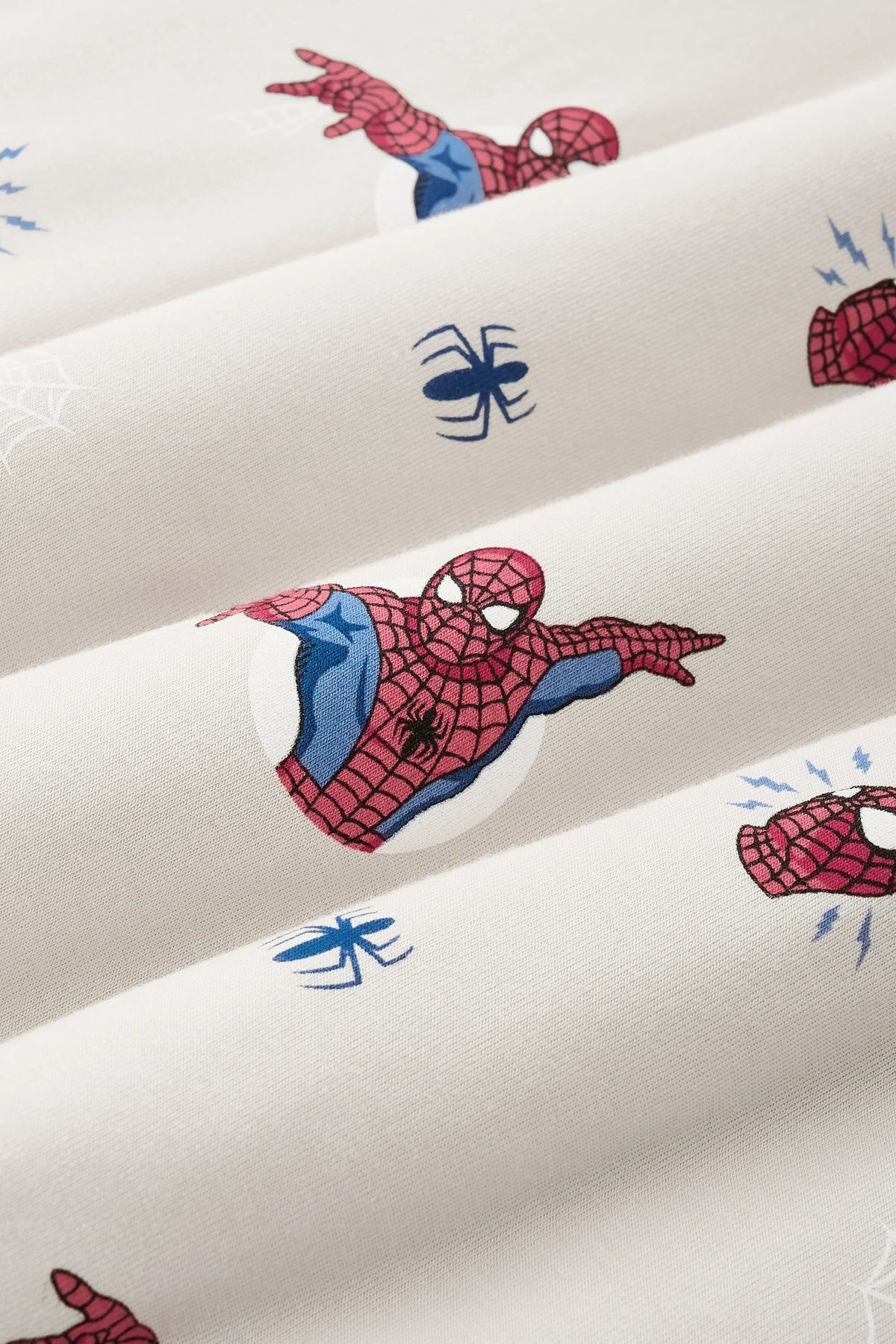 Long Sleeve Toddler Crew Neck Tee in Spider-Man