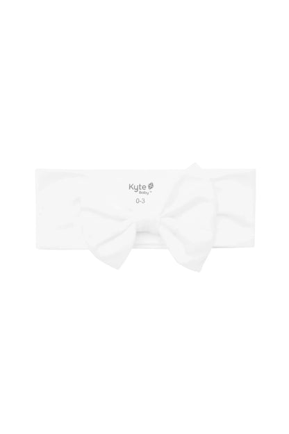 Bow Headband in Cloud