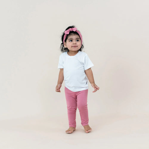 Toddler Leggings in Apple Blossom
