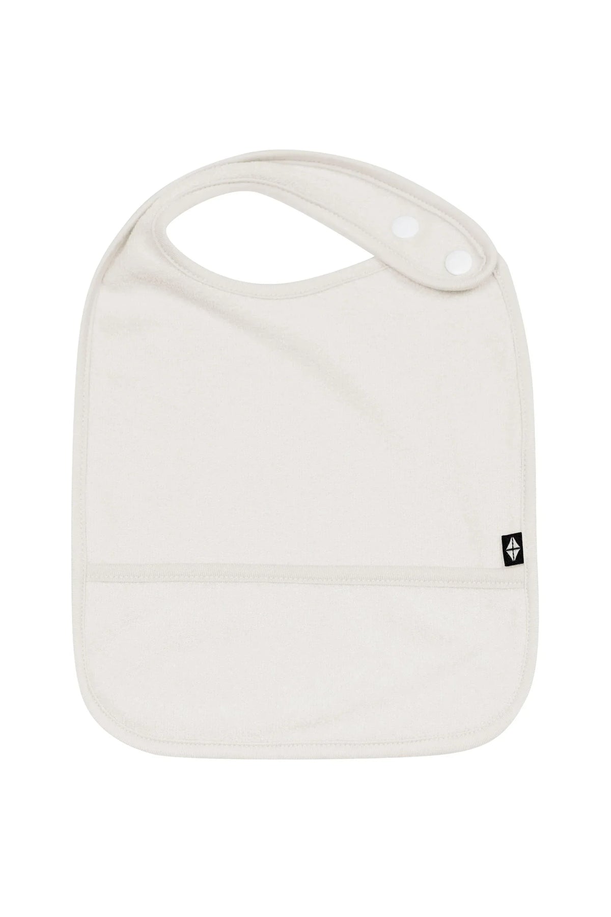 Terry Pocket Bib in Oat