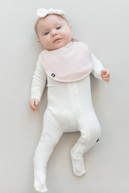 Cushy Bib in Blush