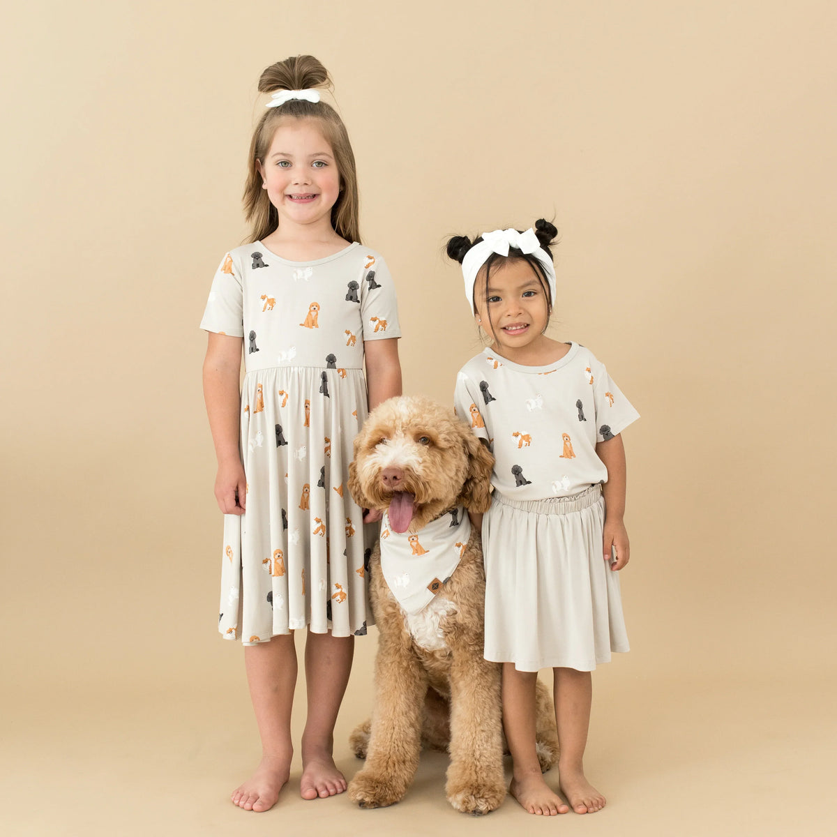 Toddler Basic Tee in Fluffy Dog
