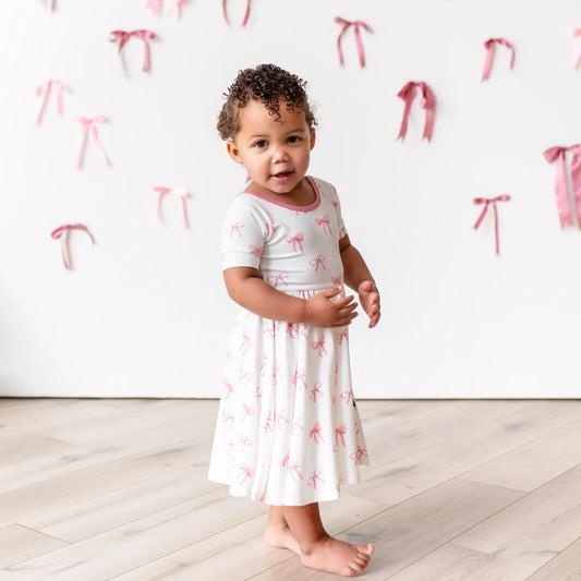 Twirl Dress in Bow