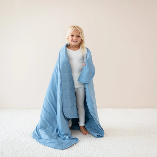 Youth Blanket in Slate 1.0