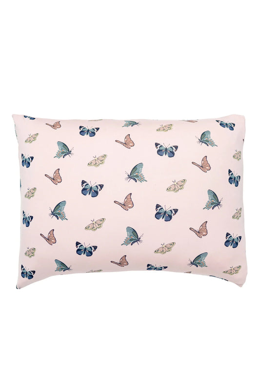 Standard Pillowcase in Blush Butterfly