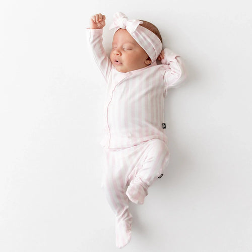 Take Me Home Set with Bow in Small Sakura Stripe