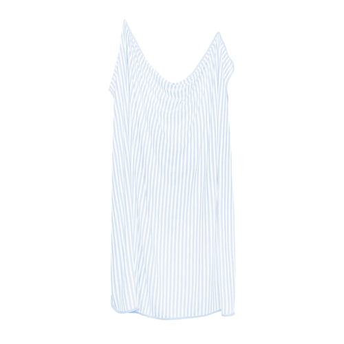 Swaddle Blanket in Small Mist Stripe