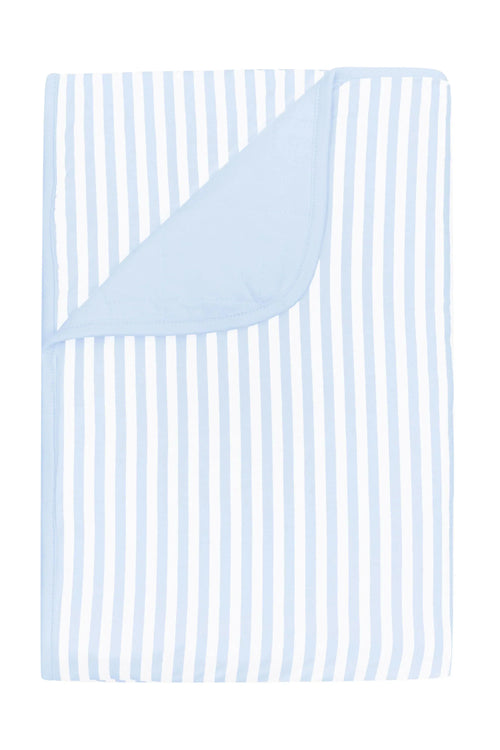 Toddler Blanket in Small Mist Stripe 1.0