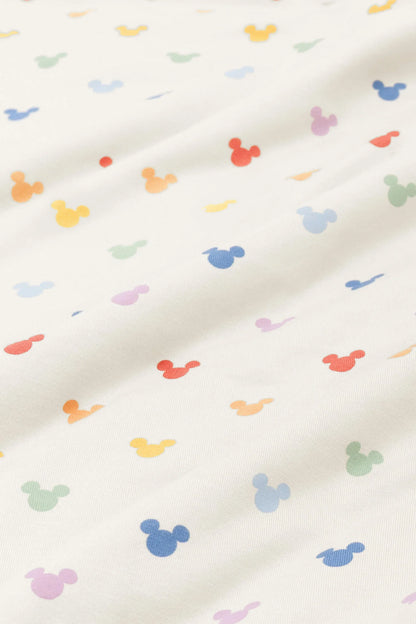 Drawstring Short in Pastel Mickey Mouse